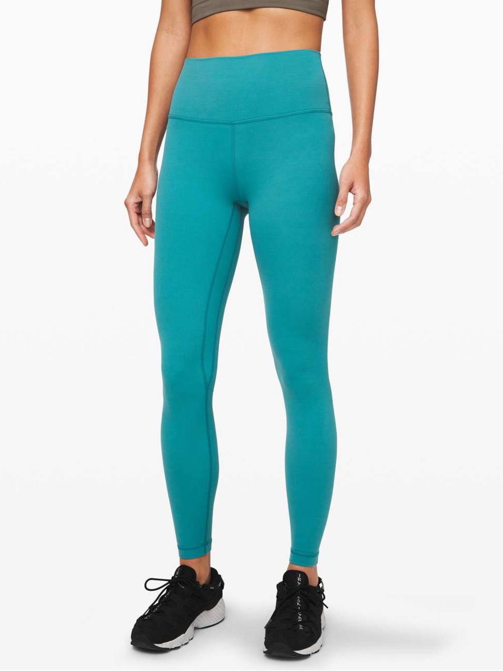 Lululemon Align Pant 28” Ice Cave Teal Nulu Leggings Size 4